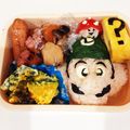 RRSM's cooksnap of when they made キャラ弁♪ルイージ♪@スーパーマリオ☆.