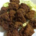 RYOUYAママさん's cooksnap of when they made レバーのミニ唐揚げ☆カレー風味.