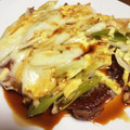 らいむ♪'s cooksnap of when they made 簡単まるごとチキンねぎマヨてりやきピザ風.