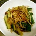 kaeかえちゃん's cooksnap of when they made キュウリとザーサイのピリ辛炒め.