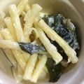 aoihane's cooksnap of when they made ワカメ＆ツナで♪マカロニサラダ.