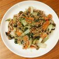 いちご1210's cooksnap of when they made ☆豚挽き肉とチンゲン菜のオイスター炒め☆.