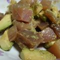 ★濁天使★'s cooksnap of when they made アボカドと赤身マグロの簡単麺つゆ和え.