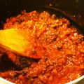 ごま３しお３'s cooksnap of when they made ケチャップで簡単ミートソース♪.