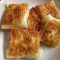 きよやよ's cooksnap of when they made 餃子の皮でそら豆とチーズの揚げ焼き.