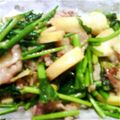 ktmari's cooksnap of when they made 春野菜（菜花・筍）と豚肉のオイスター炒め.
