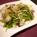 薬味PAD's cooksnap of when they made 混ぜるだけ♪水菜とタコのシャキッ☆サラダ.