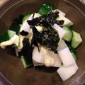 miya5☆'s cooksnap of when they made 長芋ときゅうりのサイコロサラダ.