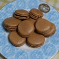 MIYAKARIN's cooksnap of when they made 簡単！マカロン(チョコレート味)♡.