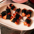 ギズ子姉さん's cooksnap of when they made 秋だね☆鮭の磯辺焼き.
