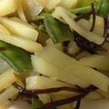 lamb☆lamb's cooksnap of when they made 絹さや新じゃがの塩昆布炒め.