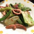 ぺいくみ's cooksnap of when they made するめいかと春キャベツの生姜炒め.