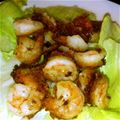 パグみぃ's cooksnap of when they made 海老のガーリックバター炒め.