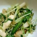 chiruiro's cooksnap of when they made ＊減塩*水菜とじゃこのサッと炒め＊.