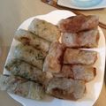 yukino22's cooksnap of when they made 桜海老と春雨のもちもちライスペーパー春巻.