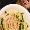 うさみぃみ's cooksnap of when they made きゅうりとハムの春雨サラダ②.