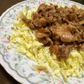 ＲＫまま's cooksnap of when they made 豚肉のソース炒め(*ﾟｰﾟ)v.