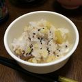ＲＫまま's cooksnap of when they made 十六穀米とさつま芋のご飯.