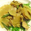 sakuni's cooksnap of when they made ☆豚肉と大根の煮物☆カレー風味.