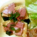 えぴたま's cooksnap of when they made 10分で！京あげ(油揚げ)のマヨポン☆.