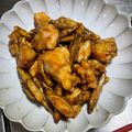 真観子さん's cooksnap of when they made 学校給食のチキンチキンごぼう.