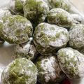 くま・モン子's cooksnap of when they made 抹茶☆スノーボール.