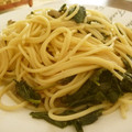 yossimario's cooksnap of when they made 休日！和風きのことほうれん草のパスタ.