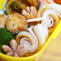つちかな's cooksnap of when they made 簡単！ちくわとハムの巻きまき～★.