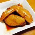 おかわりちょうだい♪'s cooksnap of when they made 手羽先の焼き肉ﾀﾞﾚ煮.