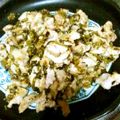 clayon's cooksnap of when they made ♡◎野菜で巻き巻き♪豚肉の高菜炒め.
