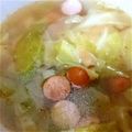 ショコラスペシャル's cooksnap of when they made 春キャベツとウインナーのスープ.