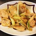 ♡ぴのこ♡'s cooksnap of when they made 鶏肉とエシャロットの柚子胡椒炒め.
