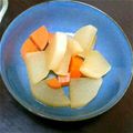 cherry_u's cooksnap of when they made 大根と人参の素朴な煮物.