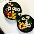 ぺいすりぃ's cooksnap of when they made まっくろくろすけ♡キャラ弁.