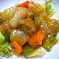 ほろにが's cooksnap of when they made ミートボールで酢豚.