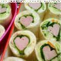 えなあやまま's cooksnap of when they made ♡が可愛いお魚ソーセージのくるくるサンド.