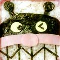 rhamama's cooksnap of when they made キャラ弁☆バイキンマン のり弁簡単♪.