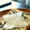 kikikko's cooksnap of when they made 海苔マヨトースト.