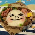 たくぼん☆ママ's cooksnap of when they made キャラ弁lineムーン.
