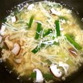 ナオゾウ☆'s cooksnap of when they made ☆簡単☆ ニラもやしのたまごスープ☆.