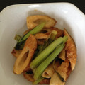 き～ま's cooksnap of when they made 小松菜・ちくわ・うすあげの煮びたし.