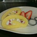 あゆちゃちゃ's cooksnap of when they made しっとりふわふわ＊林檎のロールケーキ.