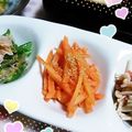 ＴＯＭＯＷＡＴ's cooksnap of when they made ♪弁当女子♪にんじんのごま和え.