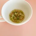 ♡aka♡'s cooksnap of when they made 離乳食中期ほうれん草と茄子のシーチキン煮.