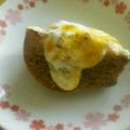 curisupin's cooksnap of when they made ＊とろけるヨーグルトースト＊.