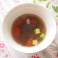 チョコラUU's cooksnap of when they made ❀酸辣湯風もずくとトマトのスープ❀.