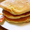 月見なっとう's cooksnap of when they made 簡単にふわふわホットケーキ♪②.