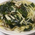 ピンキーパイ's cooksnap of when they made ワカメとマヨネーズの美味しいパスタ.