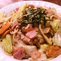 よよっち♪'s cooksnap of when they made 【白だし】海老とアンチョビの和風パスタ.