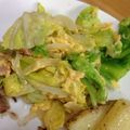 realrea's cooksnap of when they made 春キャベツ☆新玉ねぎの卵炒め.